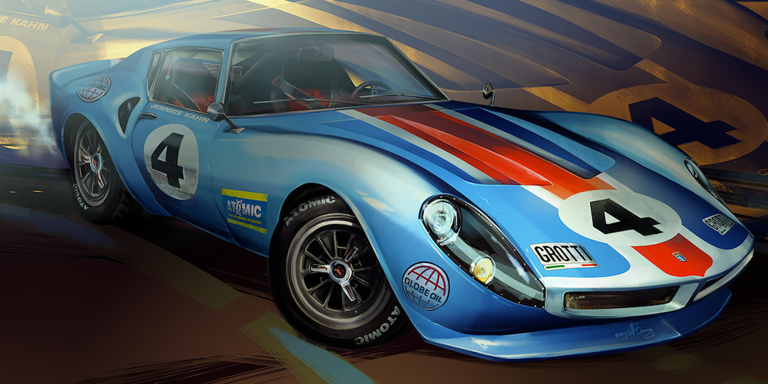 Racing_car_illustration_by_WFlemming